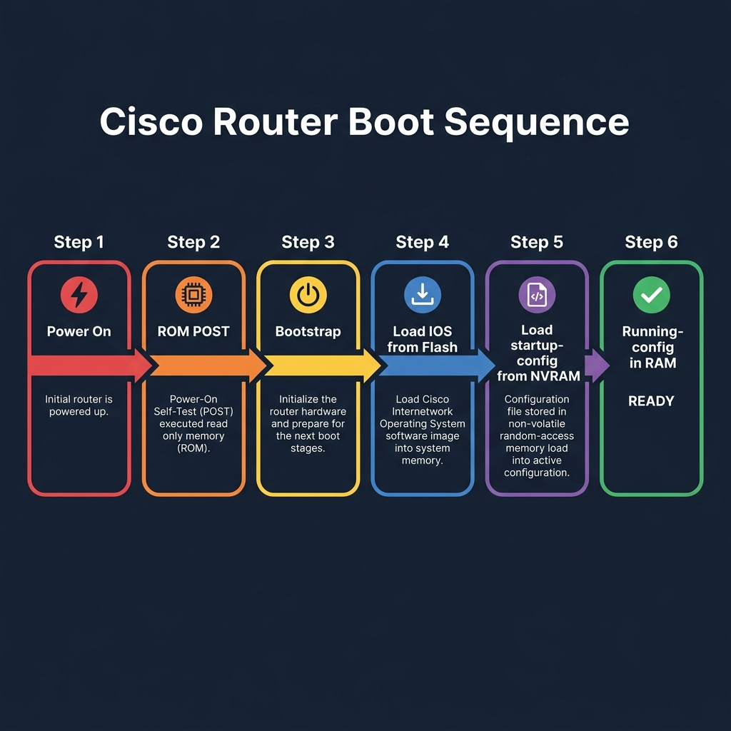 Cisco Router Boot Sequence