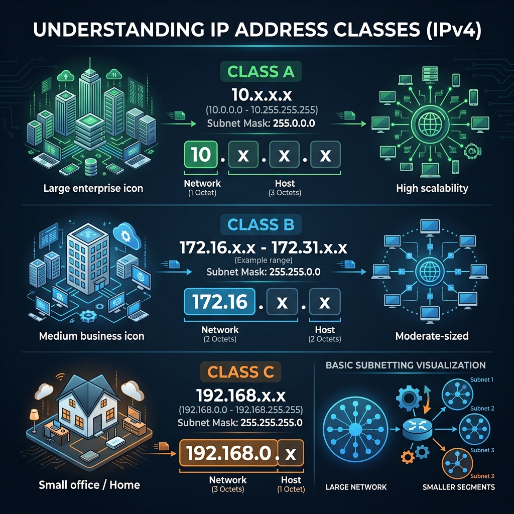 IP Addressing & Classes