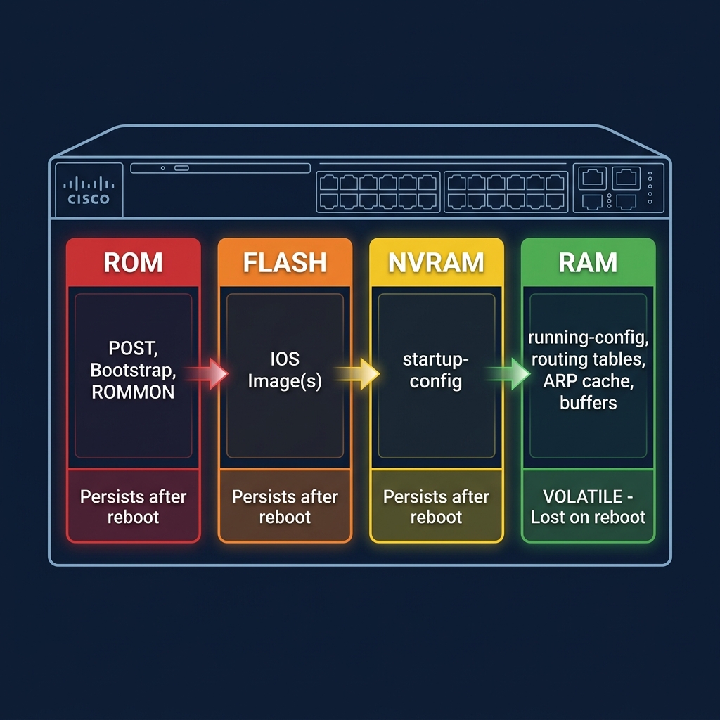 Cisco Router Memory Architecture