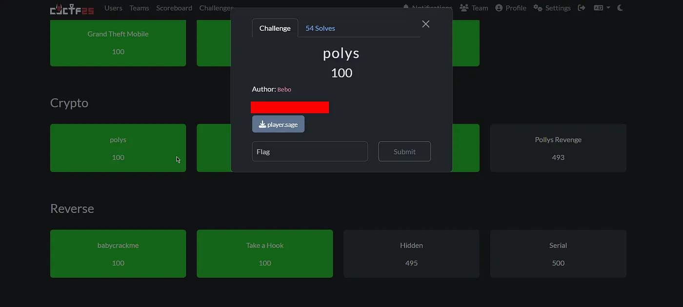 Challenge Screenshot 2